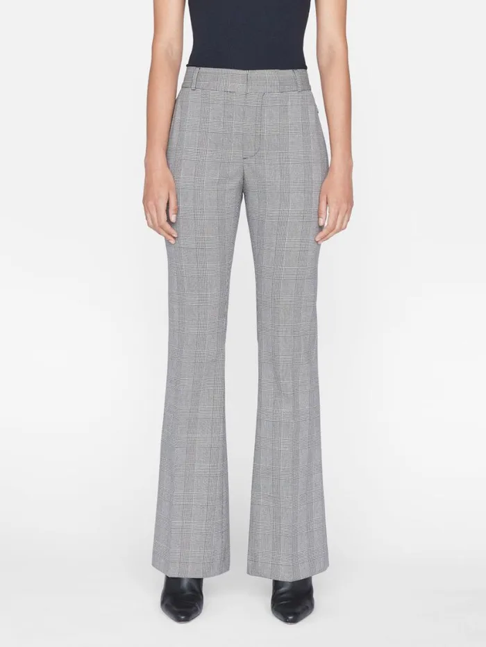 Women Pants FRAME Le High Flare Trouser 8212 Noir Multi Women Pants FRAME Le High Flare Trouser 8212 Noir Multi
