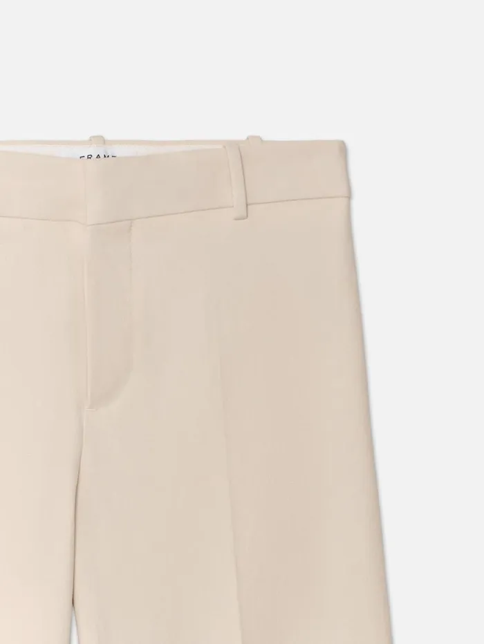 Women Pants FRAME Le Palazzo Crop Trouser 8212 Bone Women Pants FRAME Le Palazzo Crop Trouser 8212 Bone
