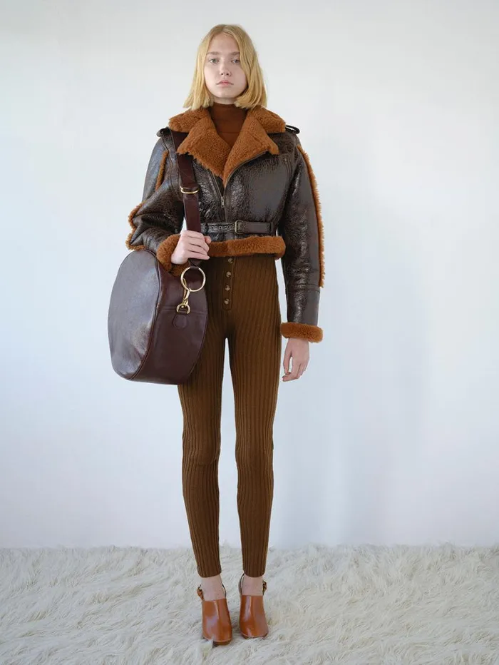 Women Pants FRAME Rib Legging 8212 Camel Women Pants FRAME Rib Legging 8212 Camel