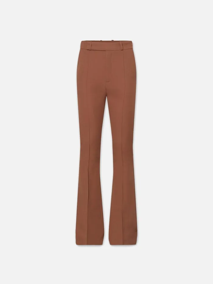 Women Pants FRAME The Slim Stacked Trouser 8212 Tawny