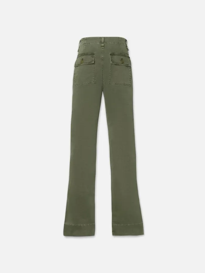 Women Pants FRAME The Utility Slim Stacked 8212 Washed Surplus Women Pants FRAME The Utility Slim Stacked 8212 Washed Surplus