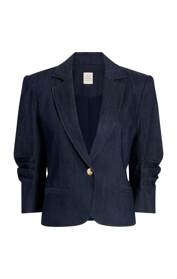 Women Petit Denim Khloe Blazer Indigo Cinq Sept Denim