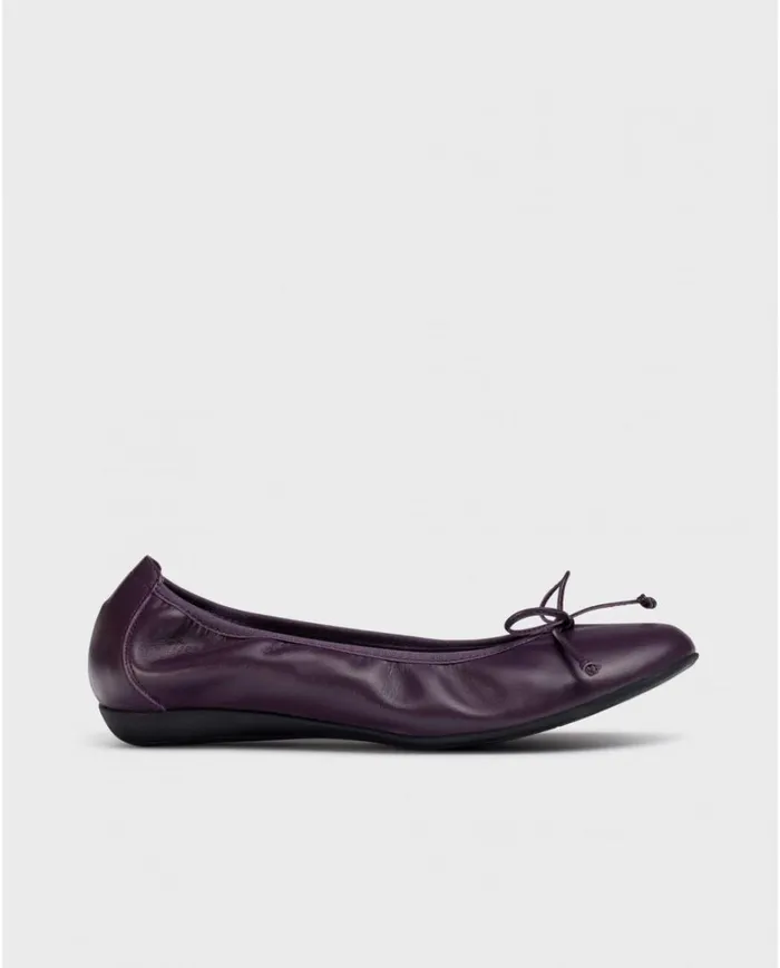 Women Purple BO Ballet Flat Wonders Ballerinas
