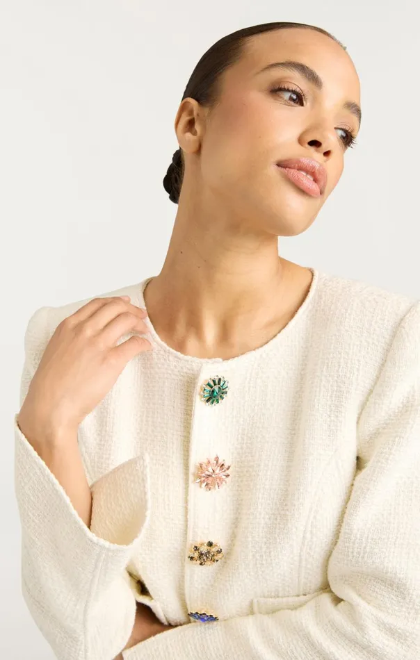 Women Randi Jacket Gardenia Cinq Sept Jackets