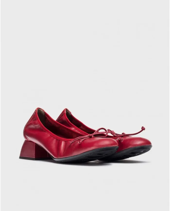Women Red BELLA Ballet Flat Wonders Ballerinas