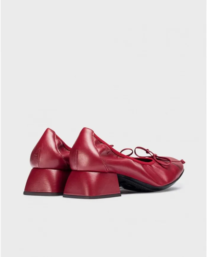 Women Red BELLA Ballet Flat Wonders Ballerinas