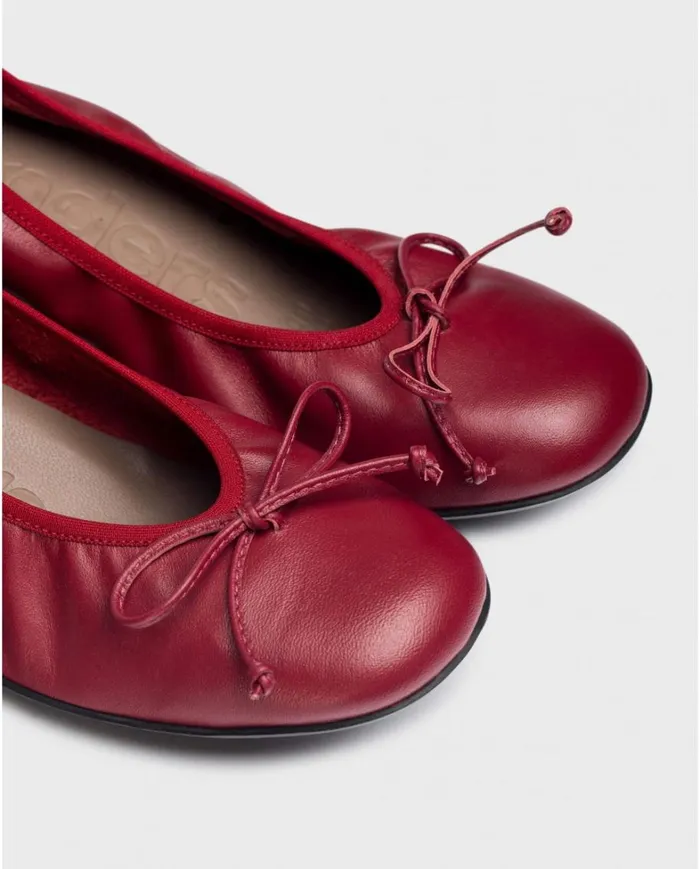 Women Red BELLA Ballet Flat Wonders Ballerinas