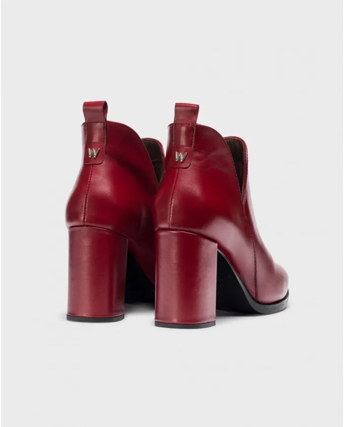 Women Red JULIETA Ankle Boot Wonders Ankle Boots