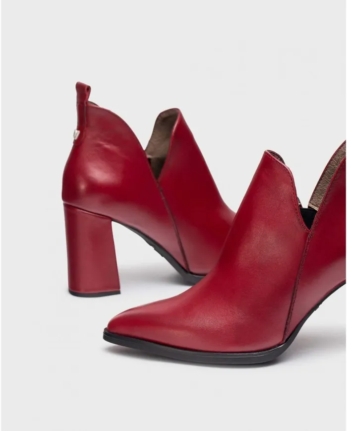 Women Red JULIETA Ankle Boot Wonders Ankle Boots