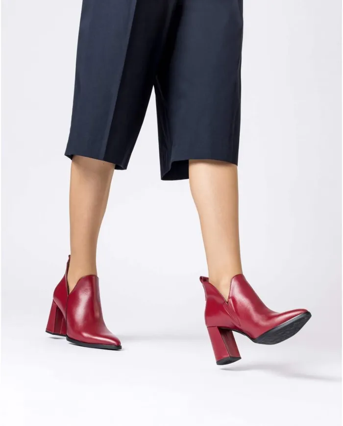 Women Red JULIETA Ankle Boot Wonders Ankle Boots