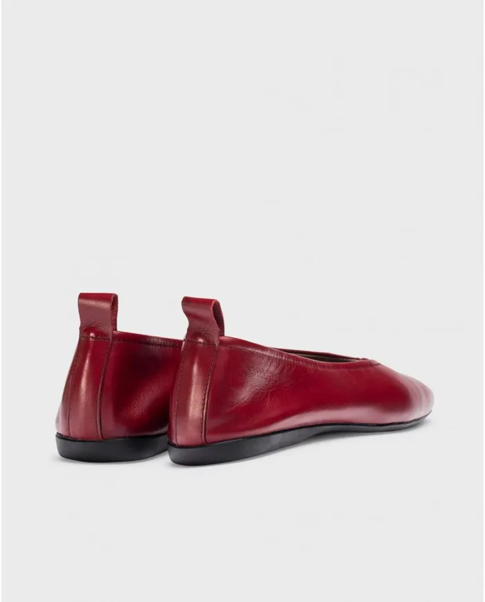 Women Red PEPA Ballet Pump Wonders Ballerinas