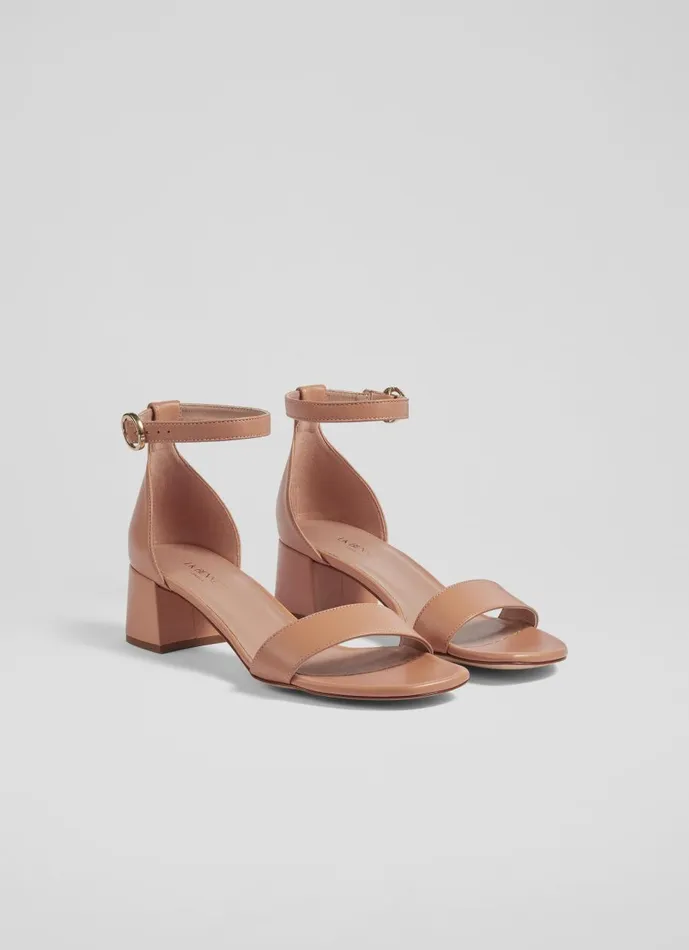 Women Sandals LKBennett Nanette Camel Leather Sandals Camel Women Sandals LKBennett Nanette Camel Leather Sandals Camel