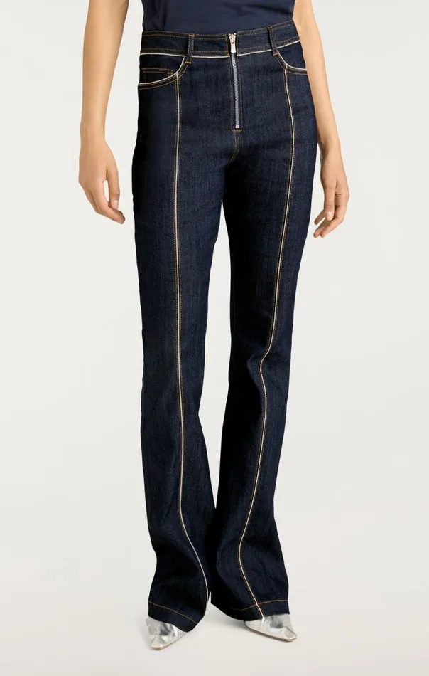Women Santi Pant Indigo Cinq Sept Pants