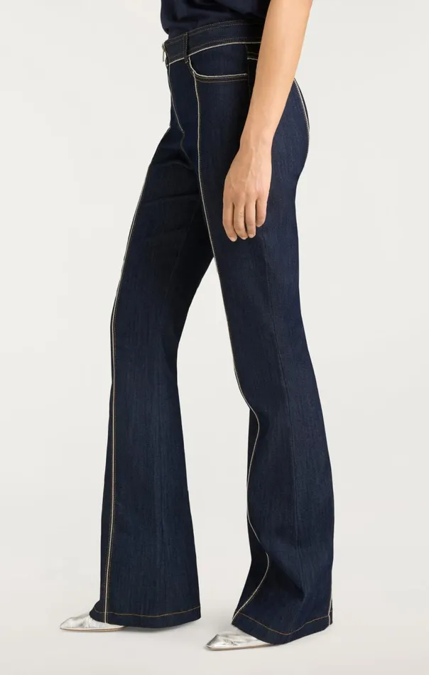Women Santi Pant Indigo Cinq Sept Pants