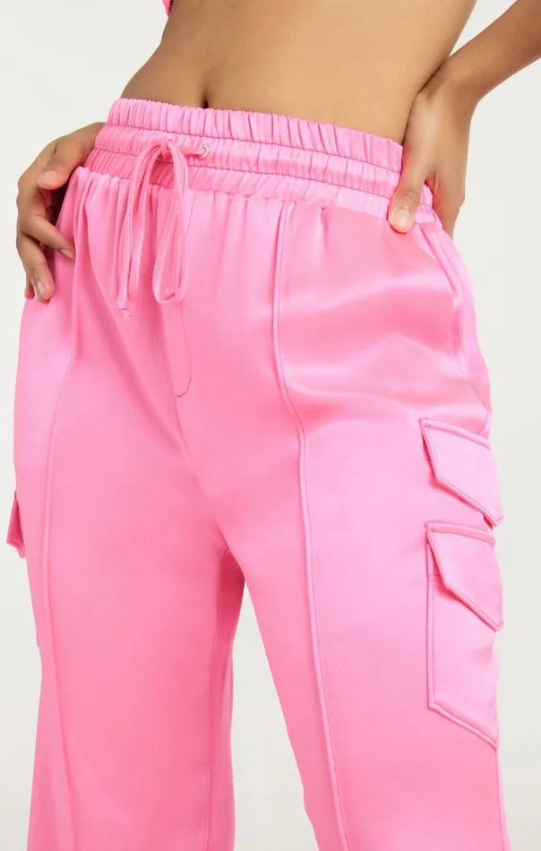 Women Sarie Pant Electricpink Cinq Sept Pants