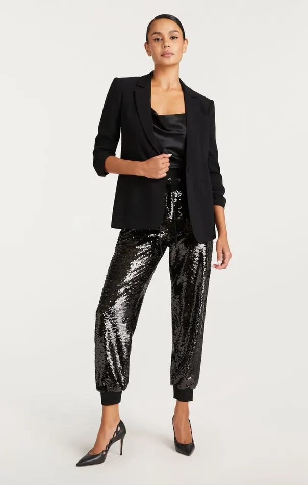 Women Sequin Giles Pant Sequinblack Cinq Sept Pants