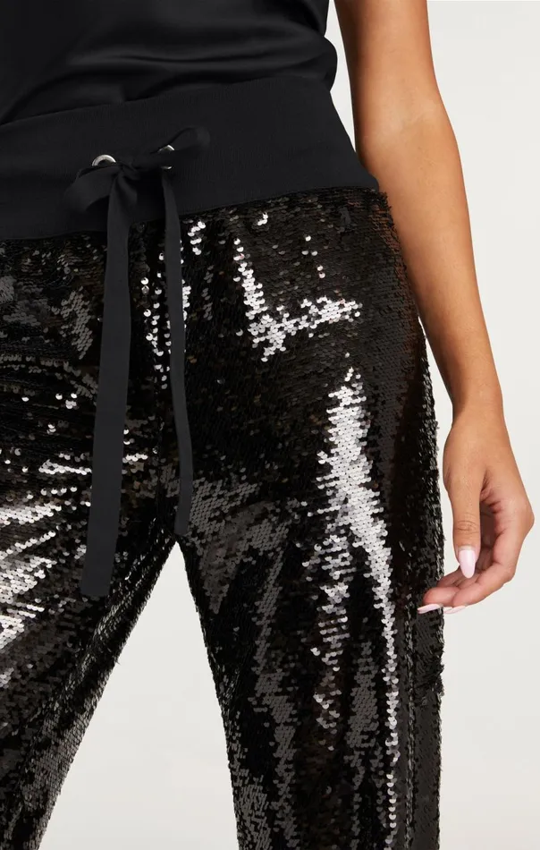 Women Sequin Giles Pant Sequinblack Cinq Sept Pants