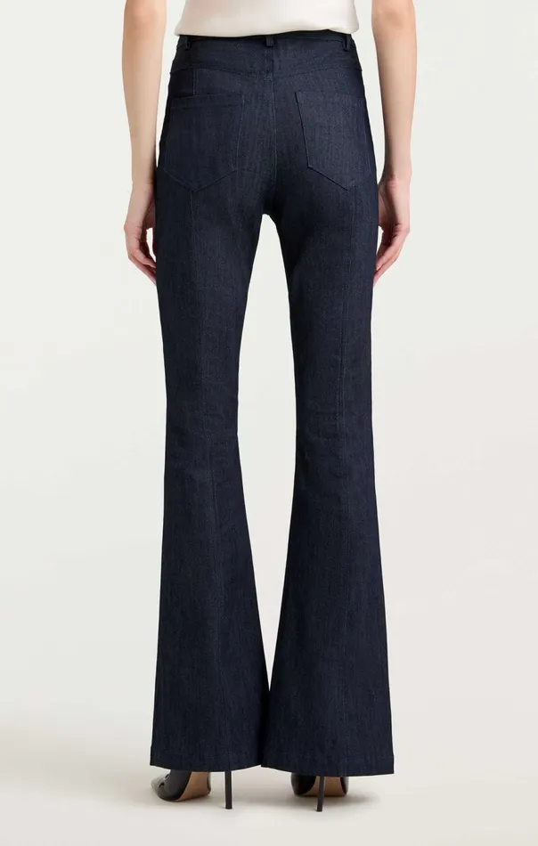 Women Shanis Pant Indigo Cinq Sept Pants