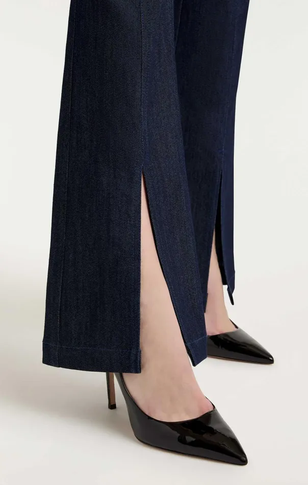 Women Shanis Pant Indigo Cinq Sept Pants