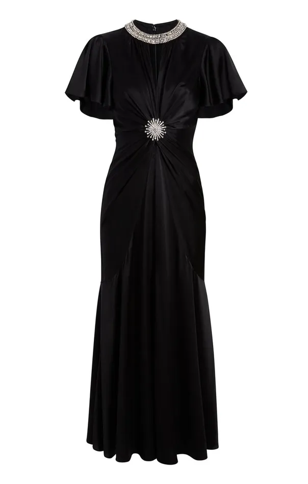 Women Sharma Dress Black Cinq Sept Midi