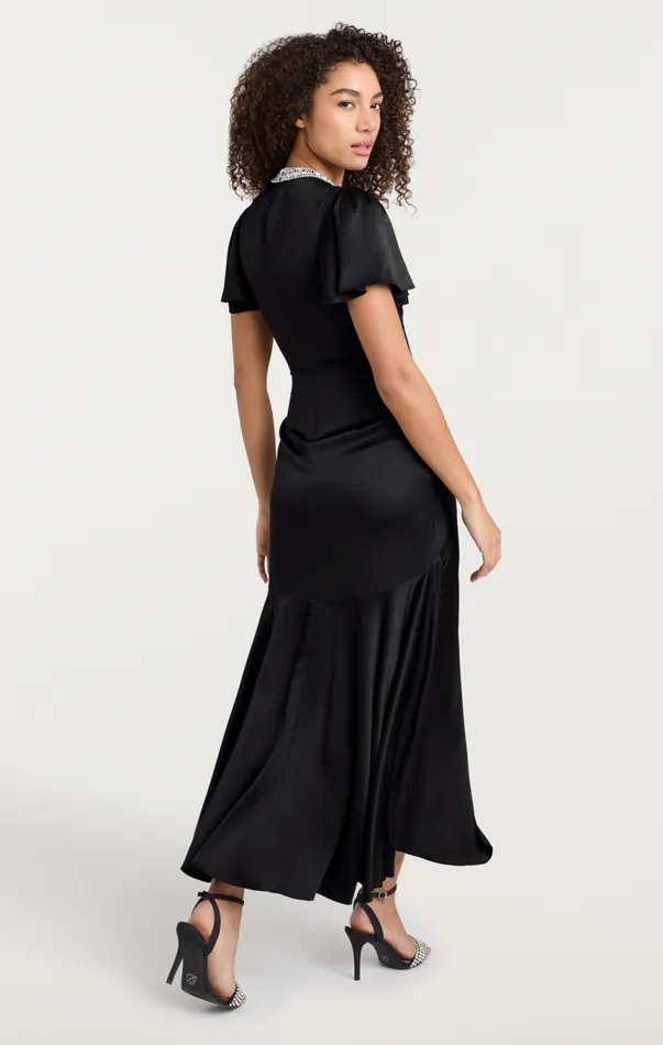 Women Sharma Dress Black Cinq Sept Midi