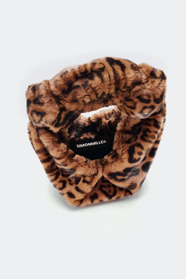 Women Simon Miller Bags Cheetah Faux Fur Lopsy Bag In Cheetah Scramble Women Simon Miller Bags Cheetah Faux Fur Lopsy Bag In Cheetah Scramble