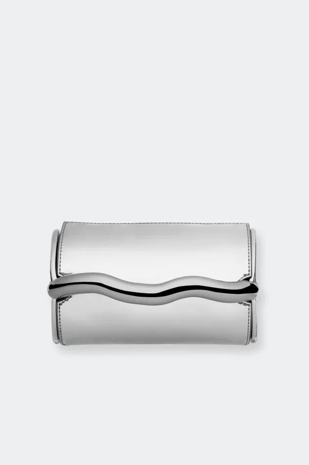 Women Simon Miller Bags Chrome Can Can Bag In Silver Women Simon Miller Bags Chrome Can Can Bag In Silver