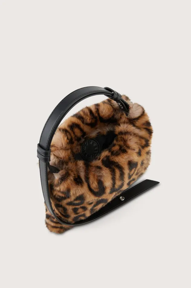 Women Simon Miller Bags Furry Mini Puffin In Cheetah Scramble Women Simon Miller Bags Furry Mini Puffin In Cheetah Scramble