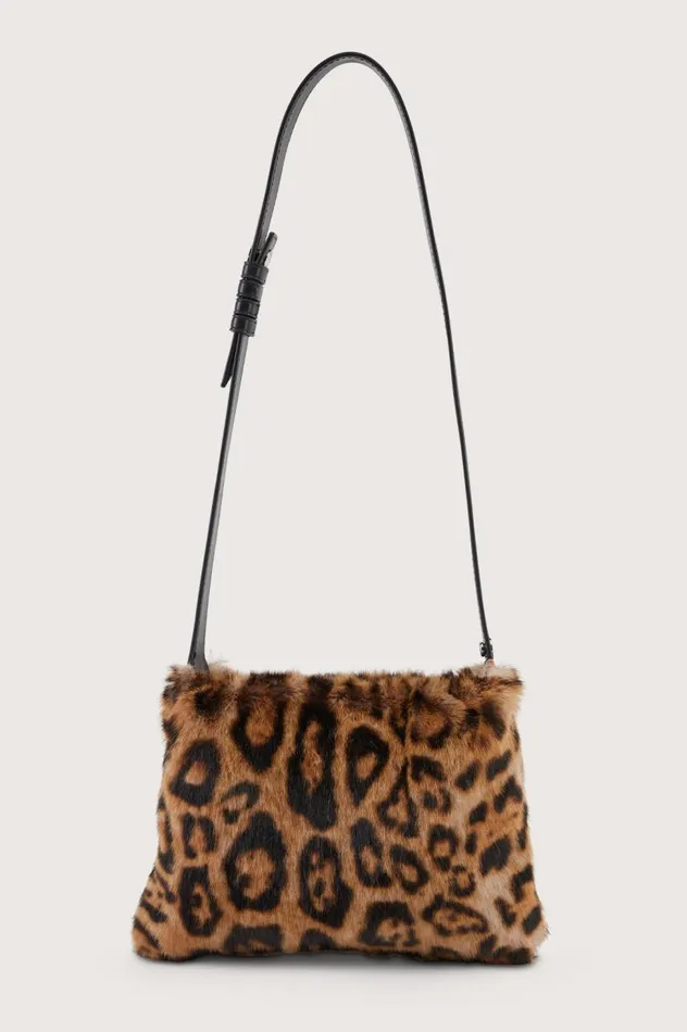 Women Simon Miller Bags Furry Mini Puffin In Cheetah Scramble Women Simon Miller Bags Furry Mini Puffin In Cheetah Scramble
