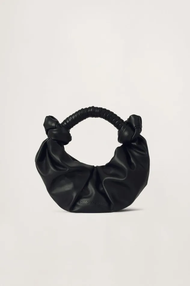 Women Simon Miller Bags Lopsy Bag In Black Vegan Leather