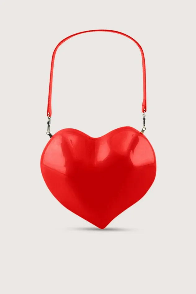Women Simon Miller Bags Molded Heart Bag In Retro Red