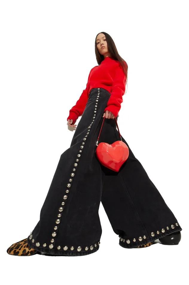 Women Simon Miller Bags Molded Heart Bag In Retro Red Women Simon Miller Bags Molded Heart Bag In Retro Red