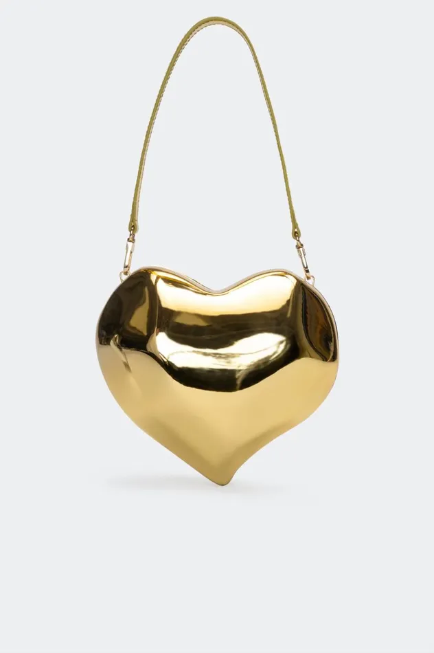 Women Simon Miller Bags Molded Heart Bag In Star Gold