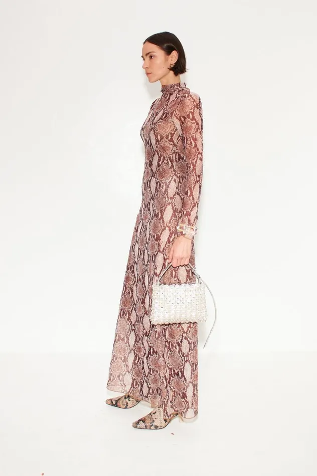 Women Simon Miller Boots Snake Tall Kuki Boot In Snake Print Women Simon Miller Boots Snake Tall Kuki Boot In Snake Print