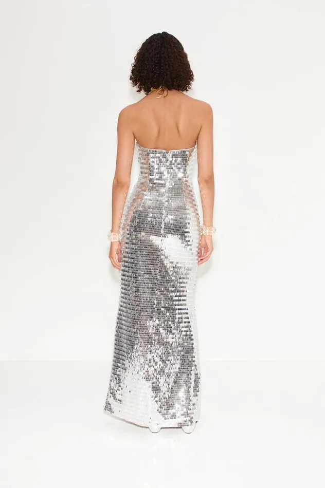 Women Simon Miller Dresses Sculpty Strapless Sequin Dress Women Simon Miller Dresses Sculpty Strapless Sequin Dress