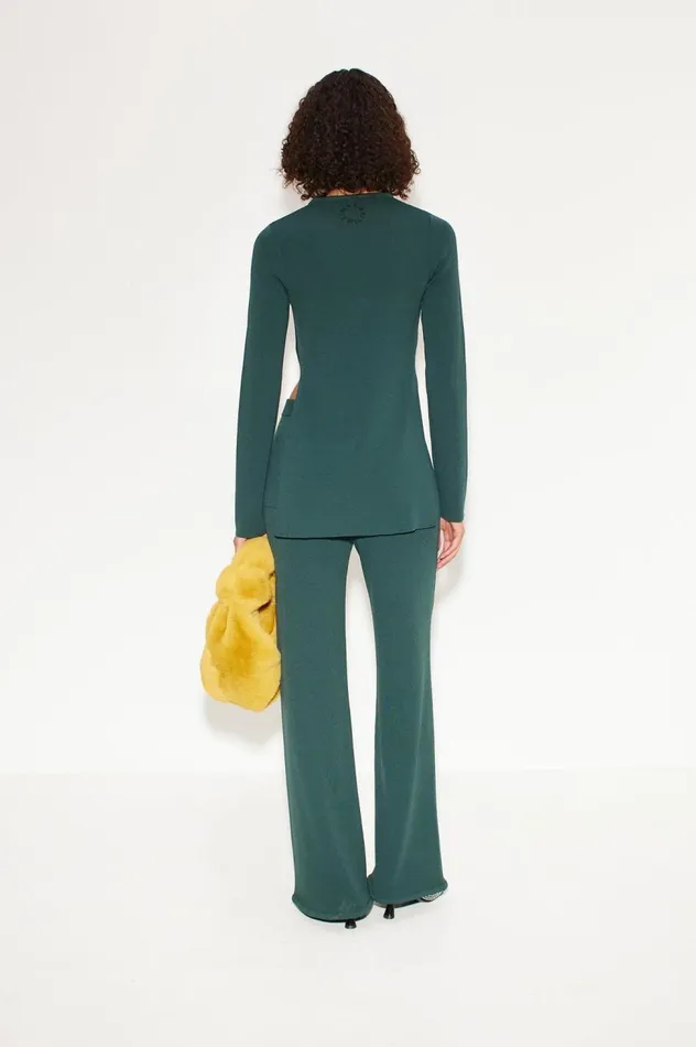 Women Simon Miller Knitwear Knits By Canoga Long Sleeve Top In Fern Women Simon Miller Knitwear Knits By Canoga Long Sleeve Top In Fern