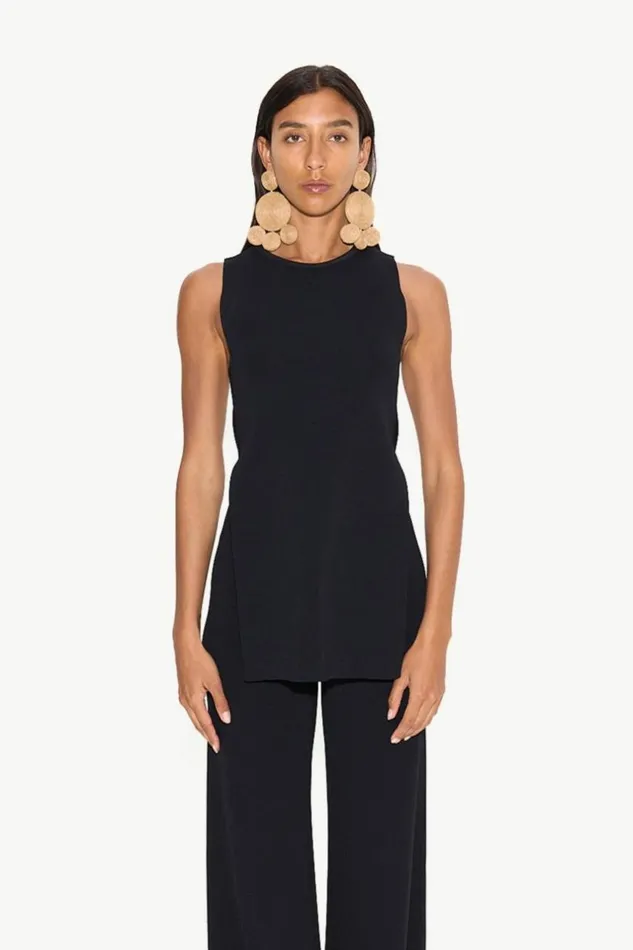 Women Simon Miller Knitwear Knits By Canoga Top In Black