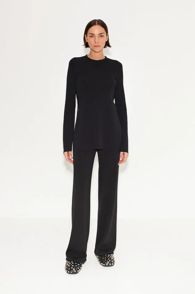 Women Simon Miller Knitwear Knits By Jabber Pant In Black