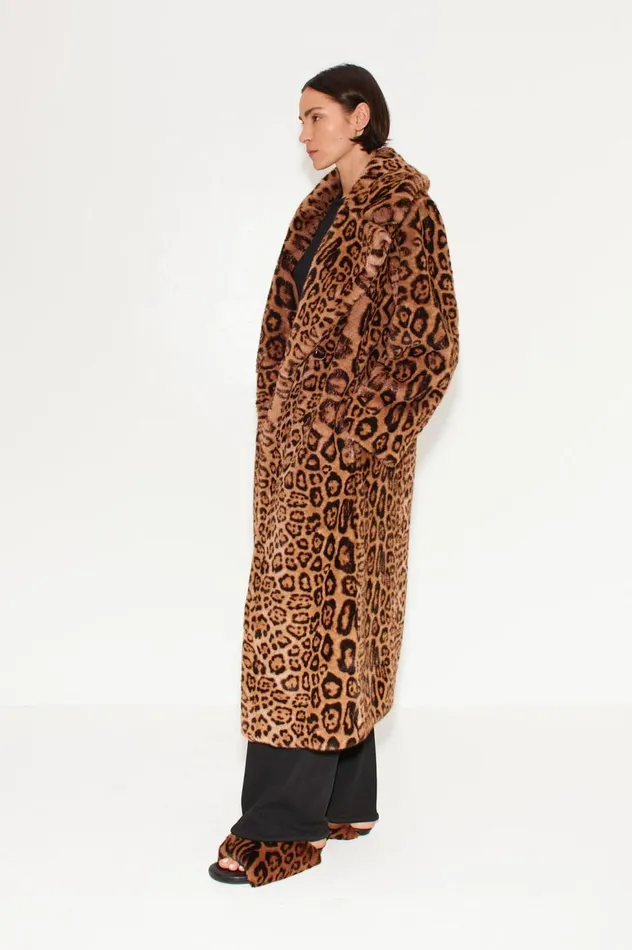 Women Simon Miller Outerwear Cheetah Jetz Coat In Cheetah Scramble Women Simon Miller Outerwear Cheetah Jetz Coat In Cheetah Scramble