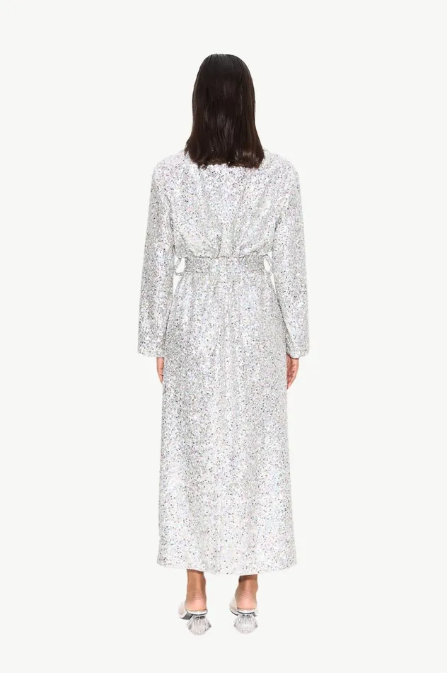 Women Simon Miller Outerwear Rhodes Sequin Trench Coat In Iridescent