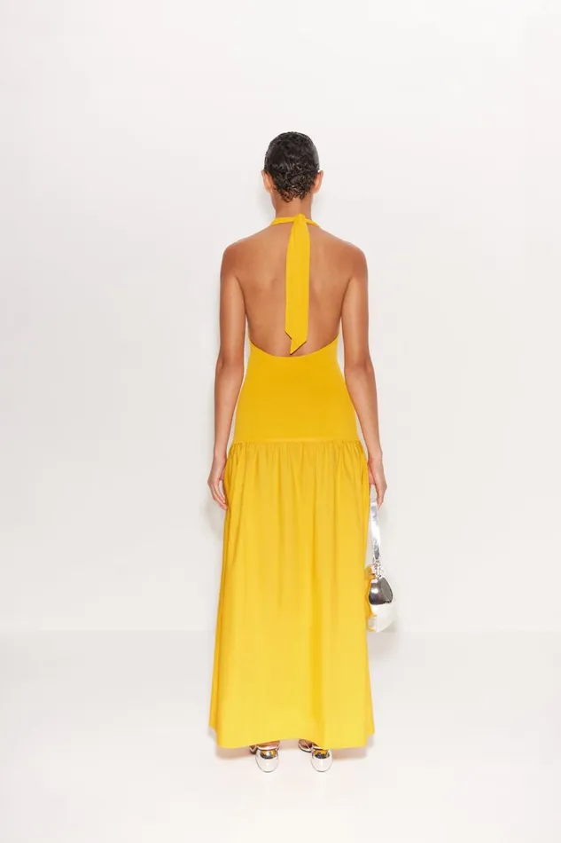 Women Simon Miller Poplin Junjo Combo Dress In Sherbert Orange Women Simon Miller Poplin Junjo Combo Dress In Sherbert Orange