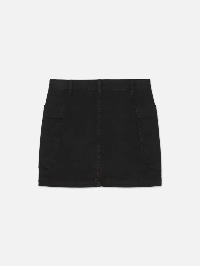 Women Skirts and Shorts FRAME Cargo Mini 8212 Black Women Skirts and Shorts FRAME Cargo Mini 8212 Black