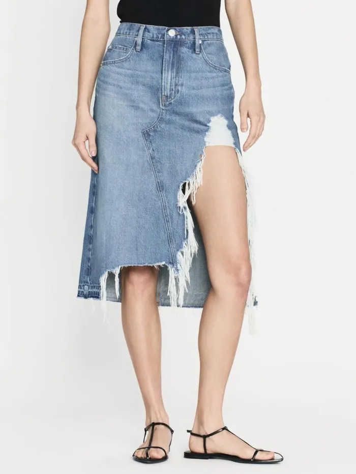 Women Skirts and Shorts FRAME Deconstructed Fray Hem Skirt 8212 Salem Women Skirts and Shorts FRAME Deconstructed Fray Hem Skirt 8212 Salem