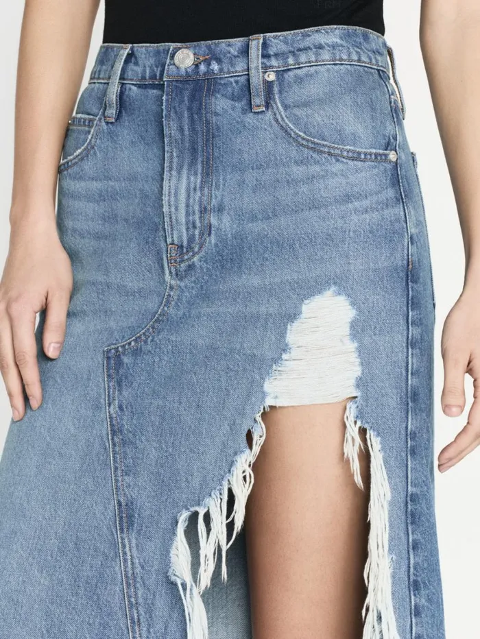 Women Skirts and Shorts FRAME Deconstructed Fray Hem Skirt 8212 Salem Women Skirts and Shorts FRAME Deconstructed Fray Hem Skirt 8212 Salem