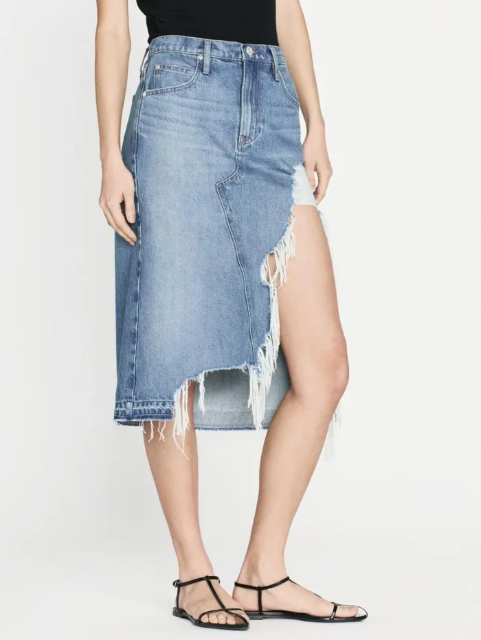 Women Skirts and Shorts FRAME Deconstructed Fray Hem Skirt 8212 Salem Women Skirts and Shorts FRAME Deconstructed Fray Hem Skirt 8212 Salem