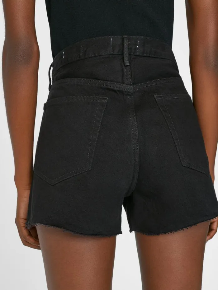 Women Skirts and Shorts FRAME Le Brigette Short 8212 Film Noir