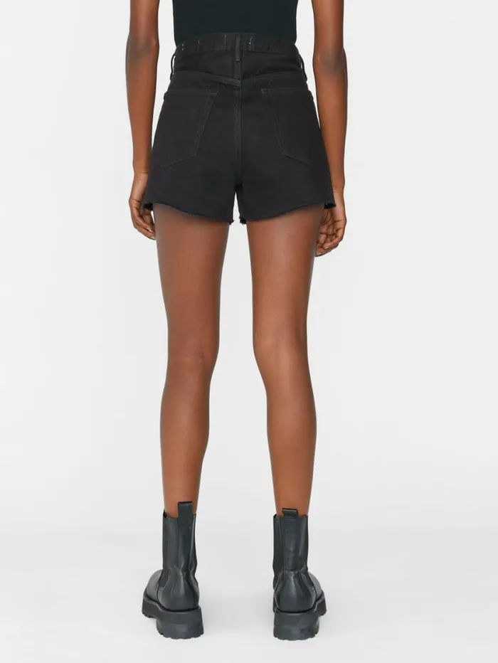 Women Skirts and Shorts FRAME Le Brigette Short 8212 Film Noir