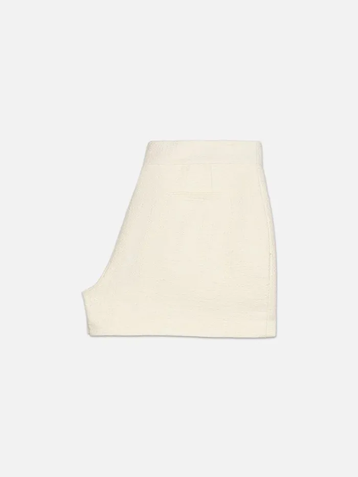 Women Skirts and Shorts FRAME Patch Pocket Trouser Short 8212 Cream Women Skirts and Shorts FRAME Patch Pocket Trouser Short 8212 Cream