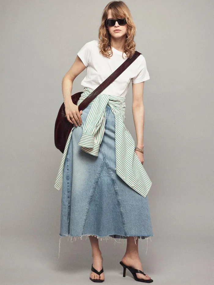 Women Skirts and Shorts FRAME The Dorothy Skirt 8212 August