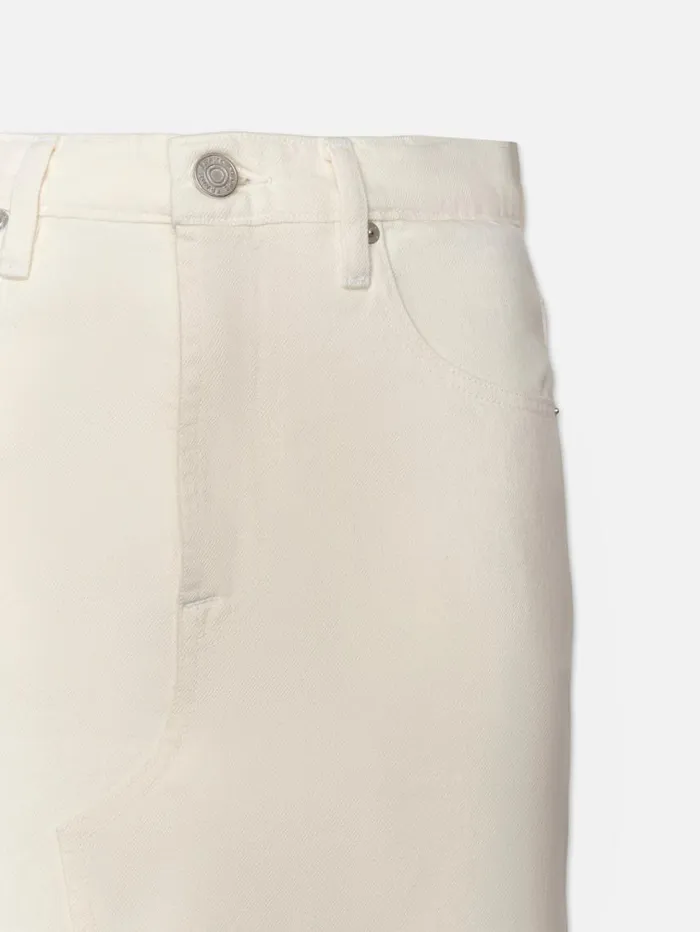 Women Skirts and Shorts FRAME The Midaxi Skirt Angled Seam Raw After 8212 Ecru Women Skirts and Shorts FRAME The Midaxi Skirt Angled Seam Raw After 8212 Ecru